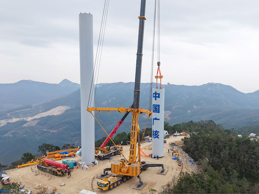 粤润通丨中广核台山隆文风电场“大代小"工程